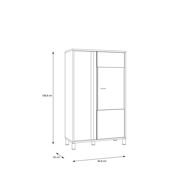 Borough Wharf Caramont Display Wayfair.co.uk